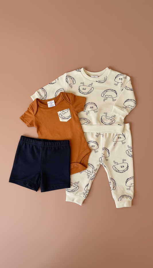 Tacos 4-Item Mix & Match Set [3M - 24M]