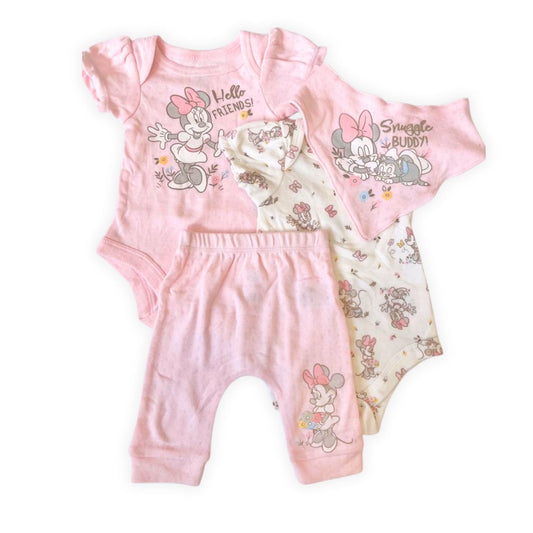 Minnie - Disney Romper Set 4 in 1 [NB - 9-12M]