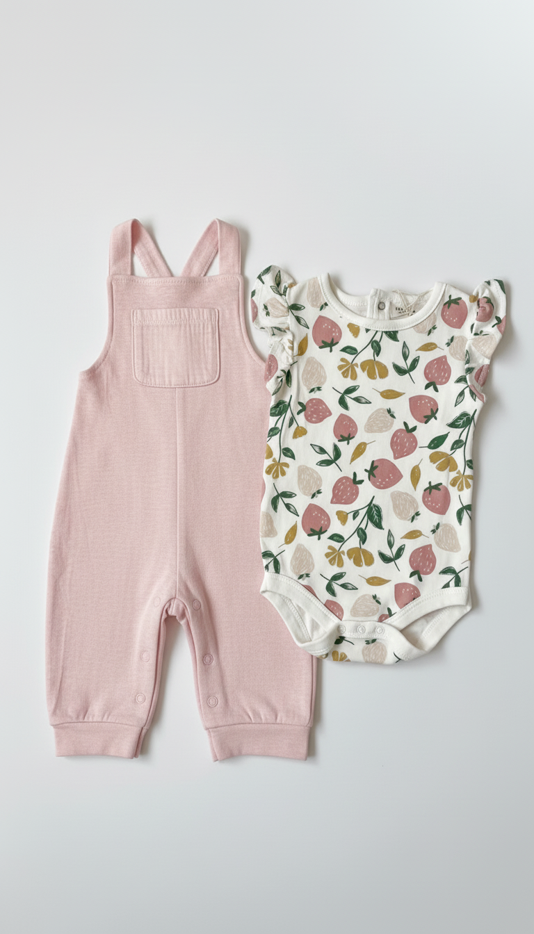 Bloom and Breeze Overall Set [3M - 24M]