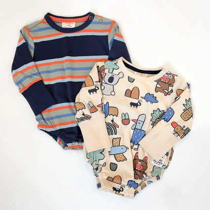 Jack & Milly - Romper Boy [0-3M - 3-6M]