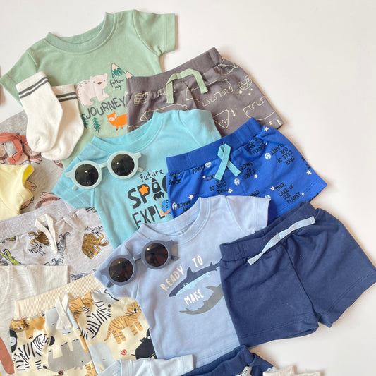 Baby Boy Adventure Playdate Set [0-3M - 12-18M]