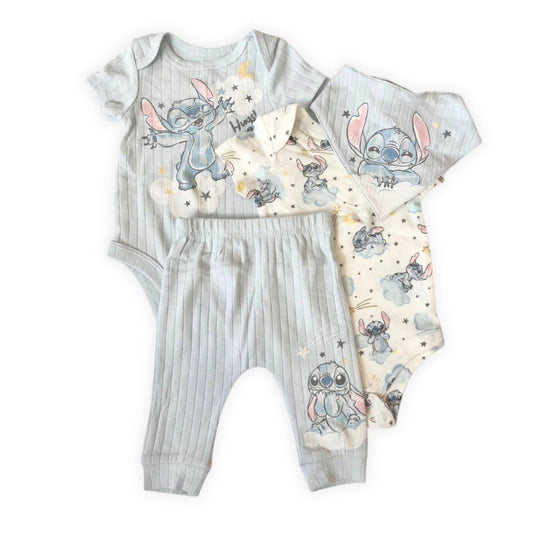 Stitch - Disney Romper Set 4 in 1 [NB - 9-12M]