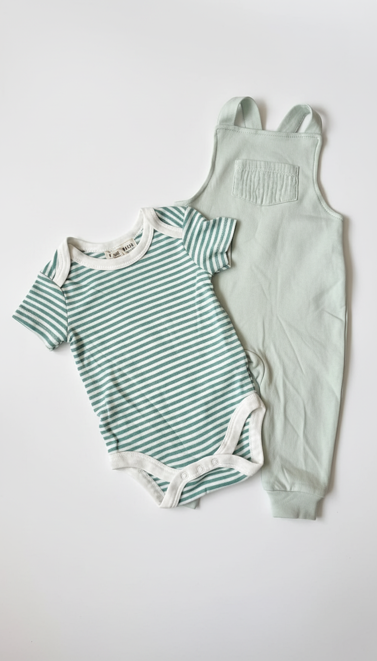 Bloom and Breeze Overall Set [3M - 24M]