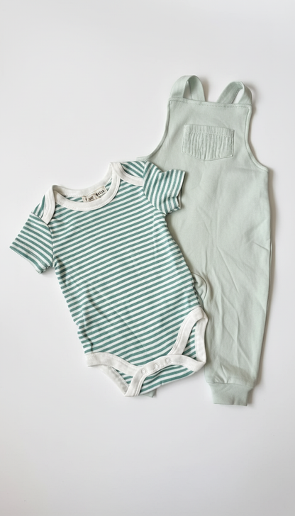 Bloom and Breeze Overall Set [3M - 24M]