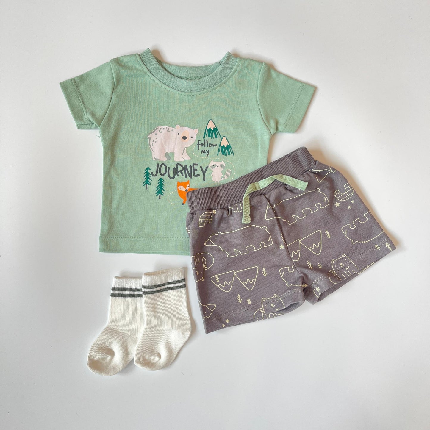 Baby Boy Adventure Playdate Set [0-3M - 12-18M]