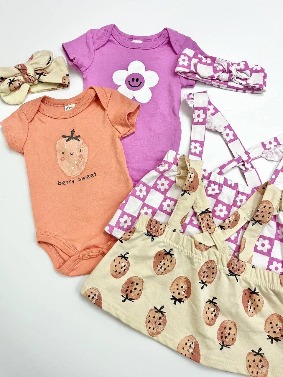 Overall Baby Girl Set [3M - 12M]
