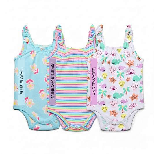 Baby Girl Ruffle Onesies Romper [3m to 24m]