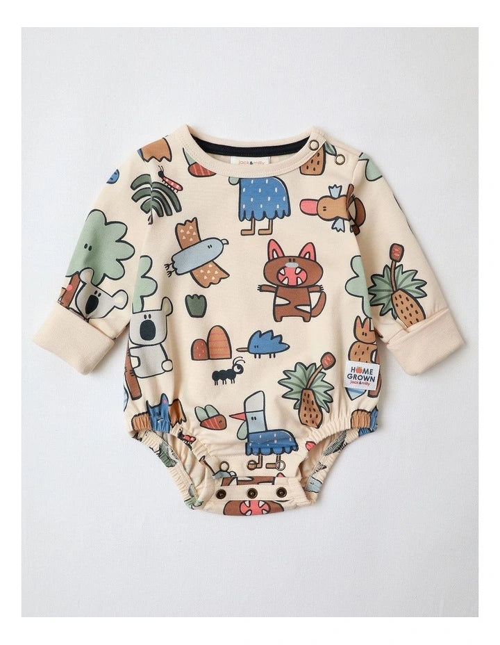 Jack & Milly - Romper Boy [0-3M - 3-6M]