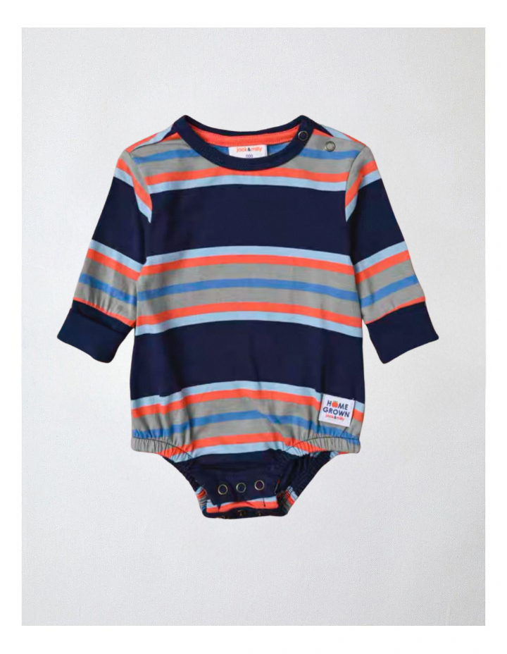 Jack & Milly - Romper Boy [0-3M - 3-6M]