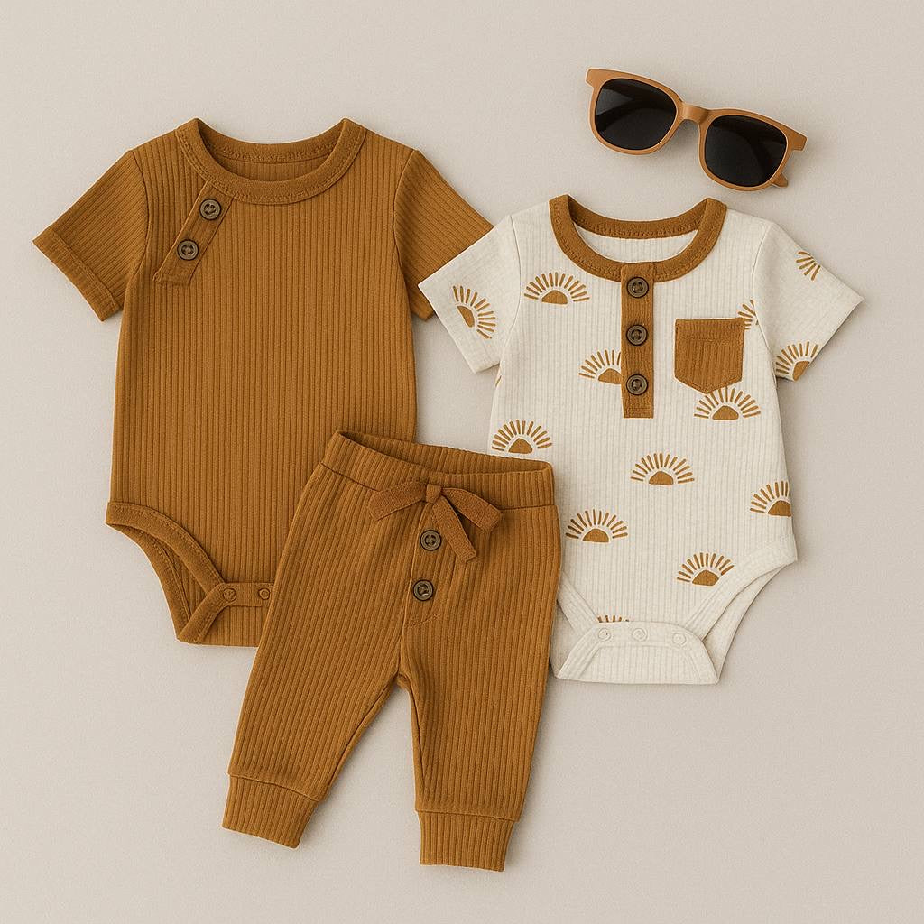 Tiny Wave - Set of 4 [0-3M - 6-9M]