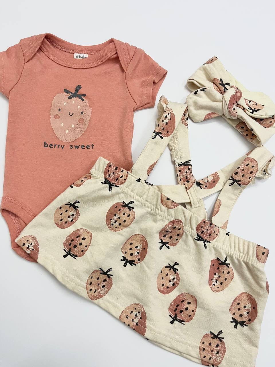 Overall Baby Girl Set [3M - 12M]