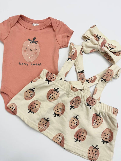 Overall Baby Girl Set [3M - 12M]