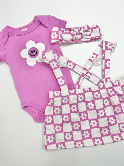 Overall Baby Girl Set [3M - 12M]