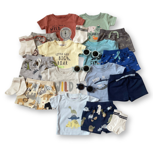 Baby Boy Adventure Playdate Set [0-3M - 12-18M]